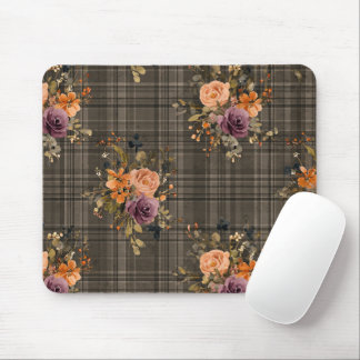 RETRO ORANJE & PAARSE HALLOWEENBLOEMEN MUISMAT
