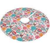 Retro Ornament Kerstboom Rok (Gekanteld)