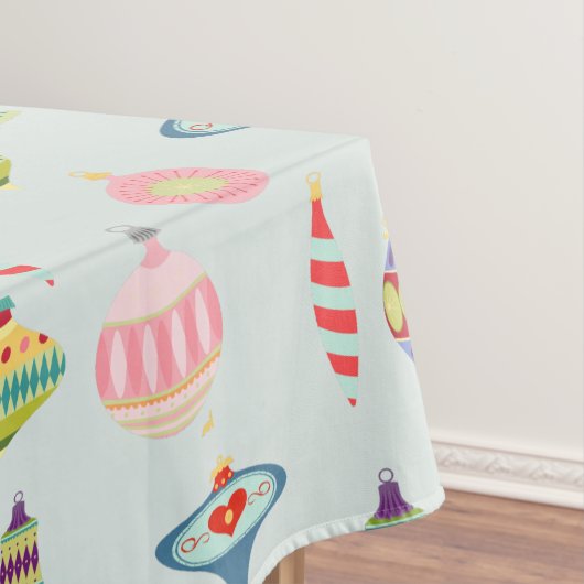 Retro-Ornamenten | Mid Century Modern Poly Tafelkleed (Voorbeeld)