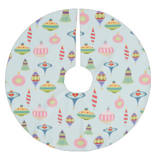 Retro-Ornamenten Moderne middenstand Kerstboom Rok