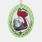 Rétro ornement de Noël de mélangeur de support de (Droite)