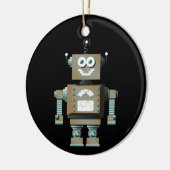Rétro ornement de robot de jouet (DK) (Gauche)