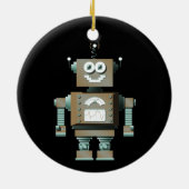 Rétro ornement de robot de jouet (DK) (Dos)