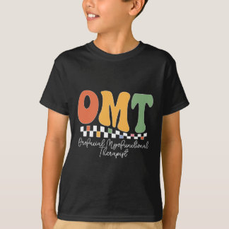 Retro Orofaciale Myofunctionele Therapeut Omt Ment T-shirt