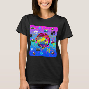 RETRO OUD SCHOOL CASSETTEBAND UIT DE JAREN 80 T-SHIRT