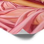 Retro Oude Hollywood Glamour Blonde Vrouw Pin-up A Poster (Hoek)