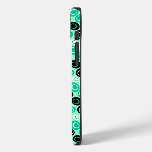 Retro Ovalen Case-Mate iPhone Case (Achterkant / Links)