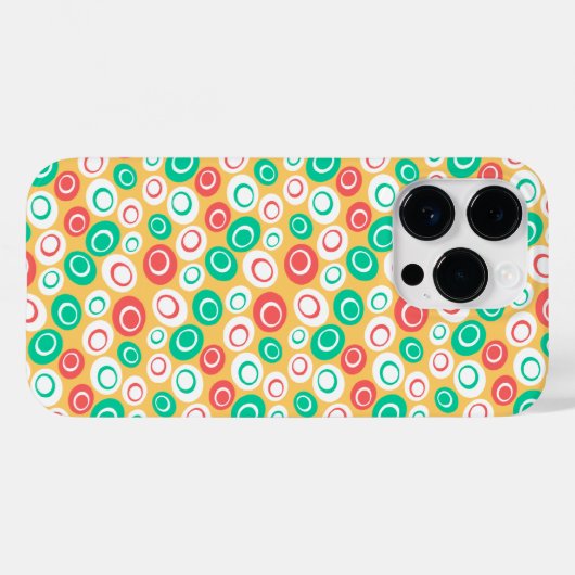 Retro Ovalen Case-Mate iPhone Case (Achterkant (horizontaal))