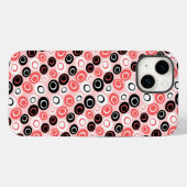 Retro Ovalen Case-Mate iPhone Case (Achterkant (horizontaal))