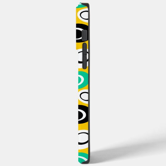 Retro Ovalen Case-Mate iPhone Case (Achterkant / Links)