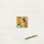 Retro Ovalen Post-it® Notes (Op bureau)