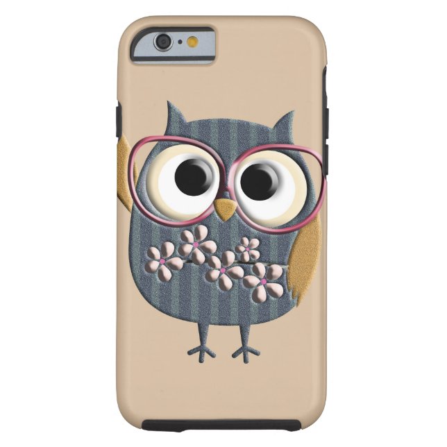 Retro  Owl Case-Mate iPhone Case (Achterkant)