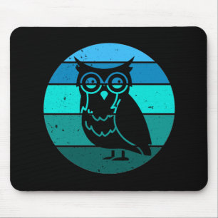 Retro Owl Muismat