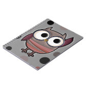 Retro Owl Notitieboek (Linkerzijde)