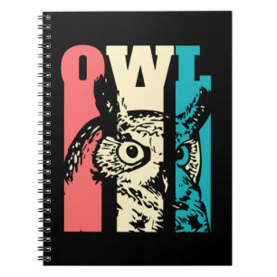 Retro Owl Notitieboek