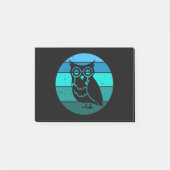 Retro Owl Post-it® Notes (Voorkant)