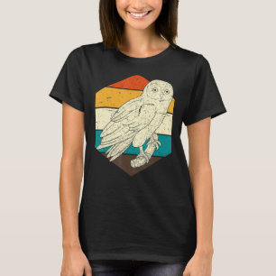Retro Owl Wise Bird Forest Owl T-shirt