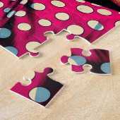 Retro paar in auto bij Drive In Movie Legpuzzel (Zijkant)