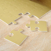 Retro paar in geel legpuzzel (Zijkant)