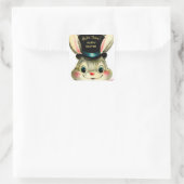 Retro  Paasbroodje Holiday sticker (Tas)