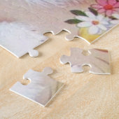 retro paasbunny Holiday puzzel (Zijkant)