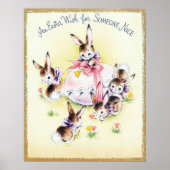 retro paasdeeg poster (Voorkant)