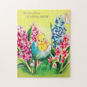 retro  paasje legpuzzel