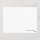 Retro Paasvakantie Moeder briefkaart (Achterkant)