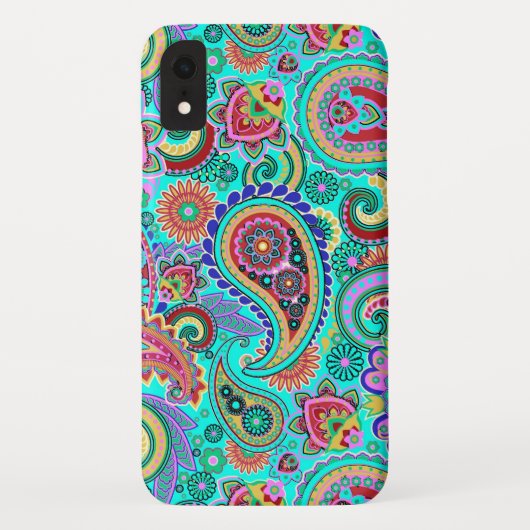 Retro Paisley Pattern Case-Mate iPhone Case (Achterkant)