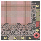 Retro paleis gevarieerd patchwork boho stof (Close Up)