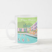 Retro Palm Springs Hotel Mug (Gauche)
