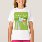 Retro Palm Springs House T-Shirt (Voorkant)