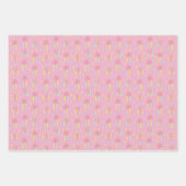 Retro Palm Springs Inpakpapier Set 3 Vel (Voorkant 2)