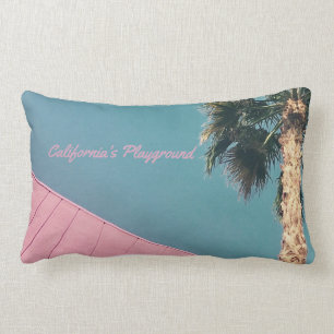 Retro Palm Springs Lumbar Pillow Kussen