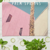 Retro Palm Springs Style Kitchen Towel Theedoek (Gevouwen)