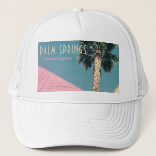 Retro Palm Springs Trucker Pet