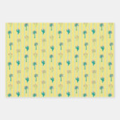 Retro Palm Springs Wrapping Paper Set 4  (Voorkant)