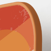 Retro Palmbomen Pickleball Paddle (Links Detail)