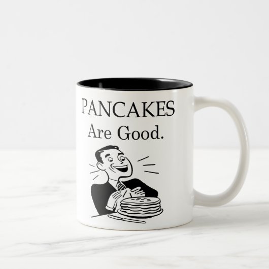 Retro Pancakes Mok (Rechts)
