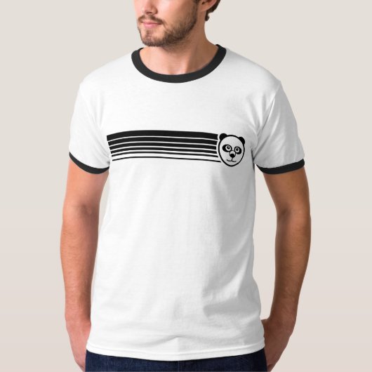 Retro Panda T-shirt (Voorkant)