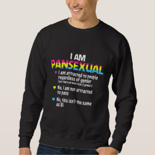 Retro Pansexual Pirate houdt van alle Booty Cute L Trui