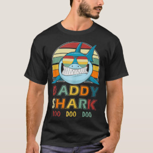 Retro  papa cadeau voor vader t-shirt