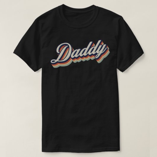 Retro  papa t-shirt (Design voorkant)