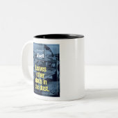 Retro Papa Voiture Mug (Devant gauche)