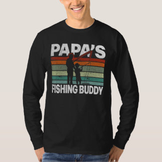 Retro Papa's Geviste Boeddy Vist T-shirt