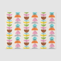Rétro papier de soie de soie coloré de nids