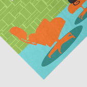 Rétro papier de soie de soie de Kitty d'âge (Détail)