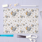 Rétro papier de soie de soie de poulets (Artisanat)