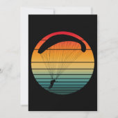 retro parachute kaart (Voorkant)