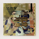 Retro Paris Mode Scène Puzzel (Verticaal)